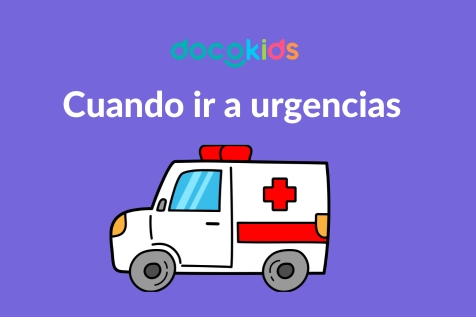 ¿Cuándo llevar a tu bebé o niño pequeño a urgencias? Consejos de Docokids